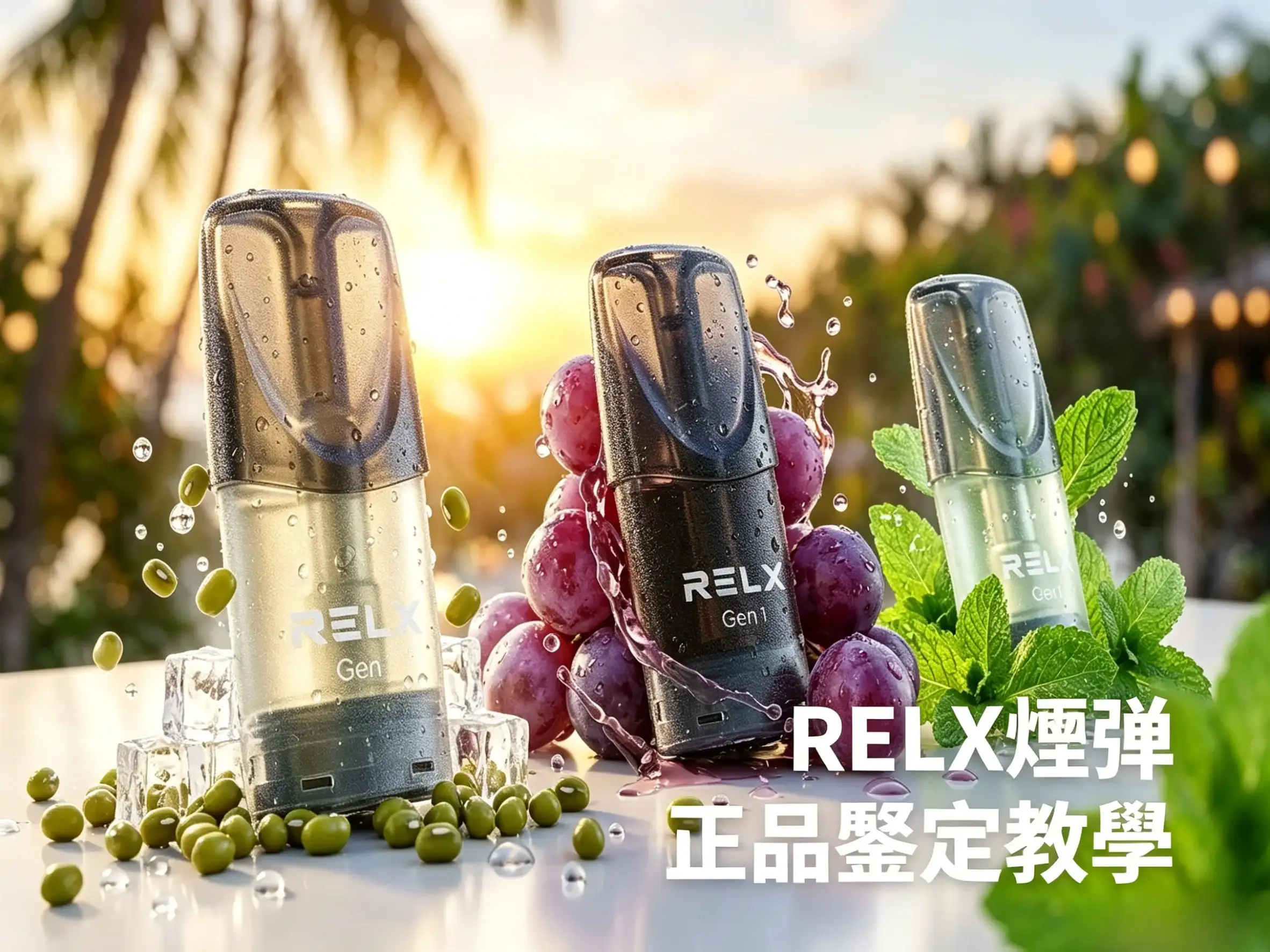 RELX悅刻煙彈台灣選購指南：正品辨識與各代主機適配詳解